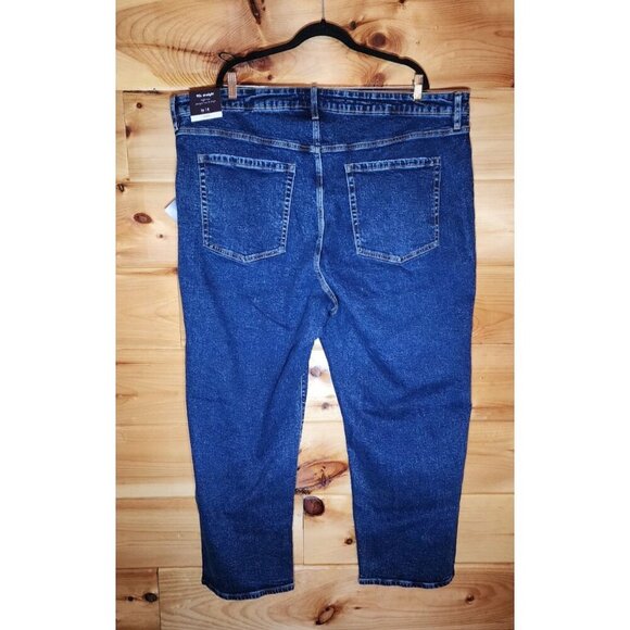 New Ava & Viv 90s Straight High-Rise Jeans Womens Size 26 Straight Leg Hip Thigh - Picture 8 of 10